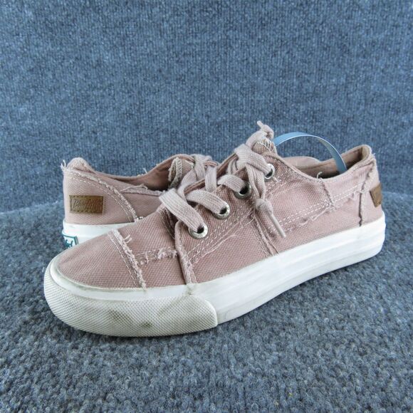 Blowfish Women's Malibu Sneaker Pink Fabric Size 6M‎ Gently Used 2025 - Picture 1 of 6